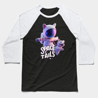 Space Tails Baseball T-Shirt
